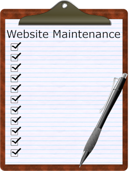 website maintenance